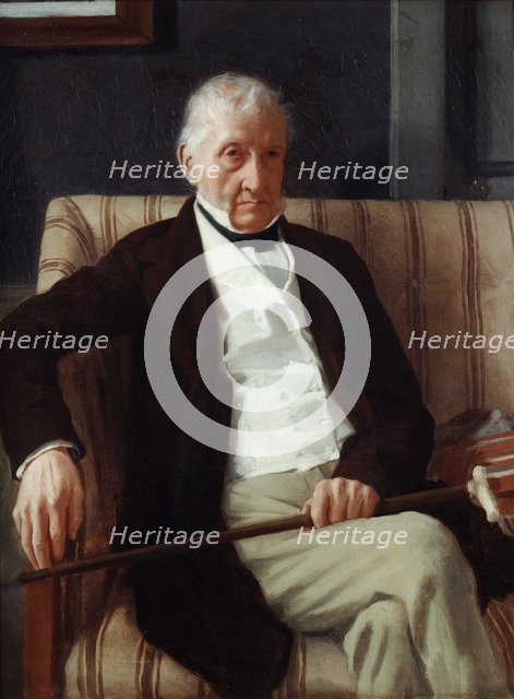 'Portrait of Hilaire de Gas', grandfather of the artist, 1857. Artist: Edgar Degas