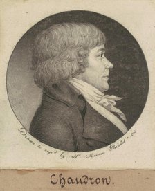 Chaudron, 1798-1802. Creator: Charles Balthazar Julien Févret de Saint-Mémin.