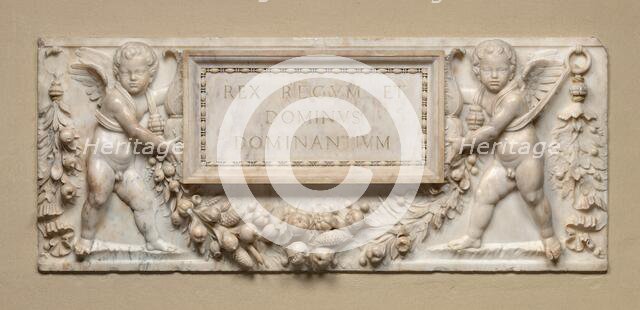 Relief from an Altar or Tabernacle, c. 1507/1512. Creator: Benedetto da Rovezzano.