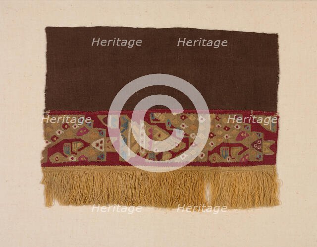 Fragment, Peru, A.D. 800/1100. Creator: Unknown.