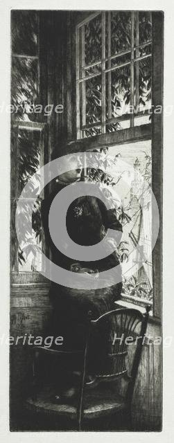 At the Seashore , 1880. Creator: James Tissot (French, 1836-1902).