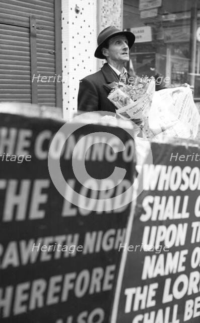 Portobello Market, London, c1955.  Creator: Arthur Charles Kirby Ware.