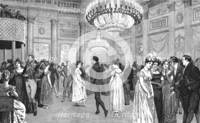 ''Almack's in the Days of it's Fashion, Fortune, and Fame', 1890. Creator: Charles Green.