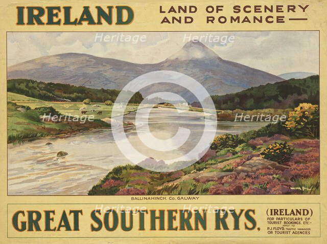 Ireland. Land of Scenery and Romance. Creator: Till, Walter (1880-1930).