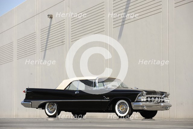 Chrysler Imperial convertible 1959. Artist: Simon Clay.