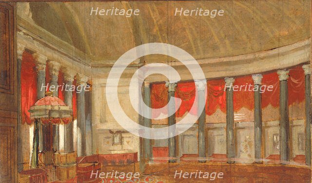 Study for The House of Representatives, ca. 1821. Creator: Samuel Finley Breese Morse.