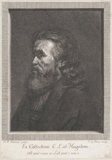 Portrait of an old man with a beard, ca. 1767-1807. Creator: Carl Gottlieb Rasp.