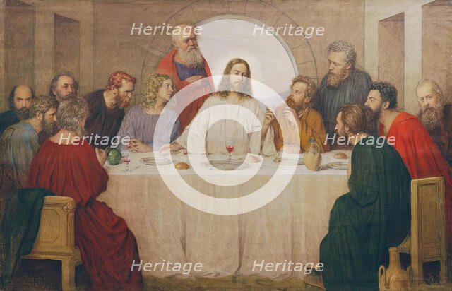 The Last Supper, 1916. Creator: Tom von Dreger.