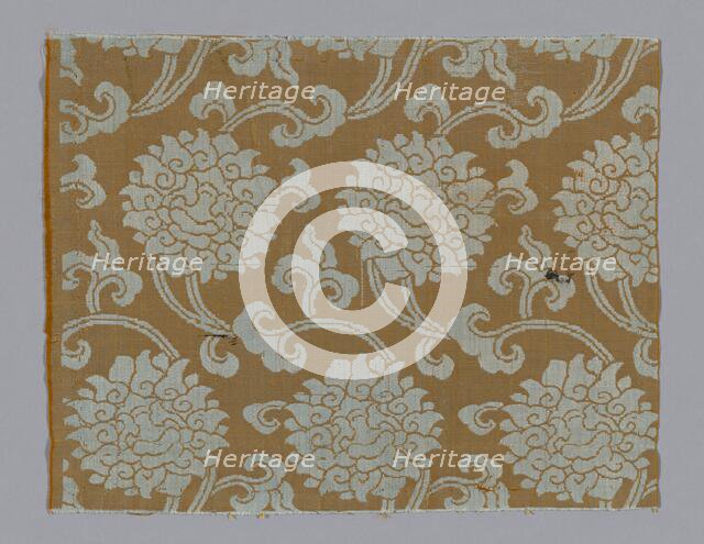 Fragment, China, 18th century, late Edo period (1789-1868)/ Meiji period (1868-1912). Creator: Unknown.