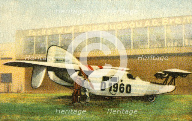 Focke-Wulf F19a Ente plane, 1920s, (1932). Creator: Unknown.