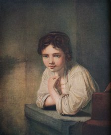 'Rembrandt's Peasant Girl', 1814. Artist: William Say.