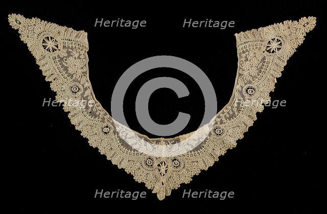 Collar, Belgian, ca. 1850. Creator: Unknown.