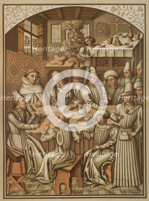 Settlement of accounts by the Brotherhood of "Charité-Dieu and Notre-Dame of the..., 1466 (1878).  Creator: Unknown.