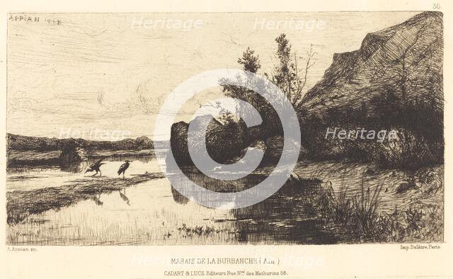 Marais de la Burbanche. Creator: Adolphe Appian.