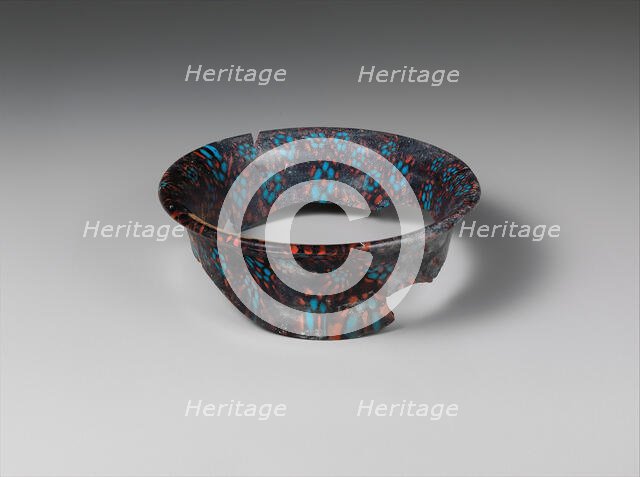 Glass Fragments, Coptic, 4th-early 5th century. Creator: Unknown.