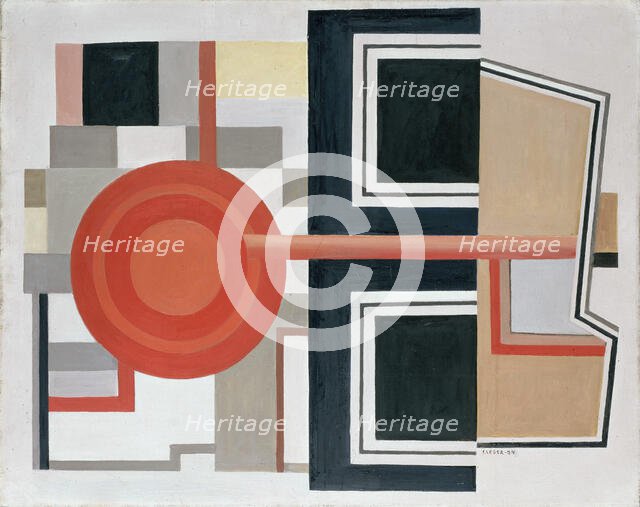 'Composition', 1924. Creator: Fernand Leger.