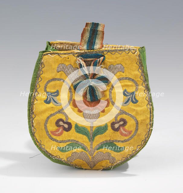 Pouch, Russian, 1730-60. Creator: Unknown.