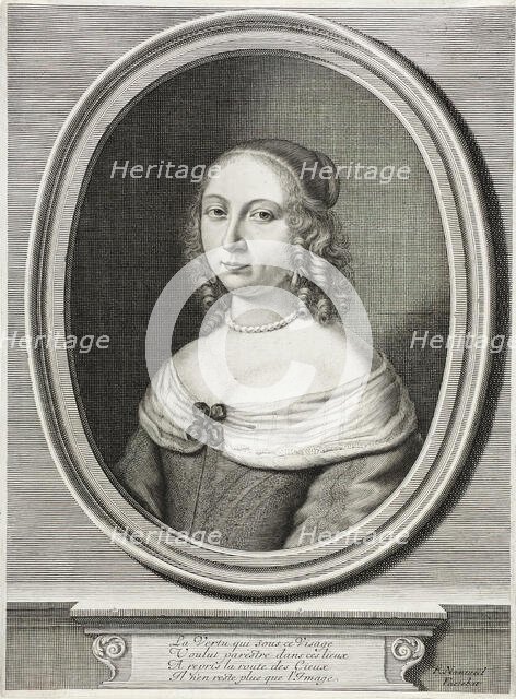 Madame de Gillier, 1651. Creator: Robert Nanteuil.