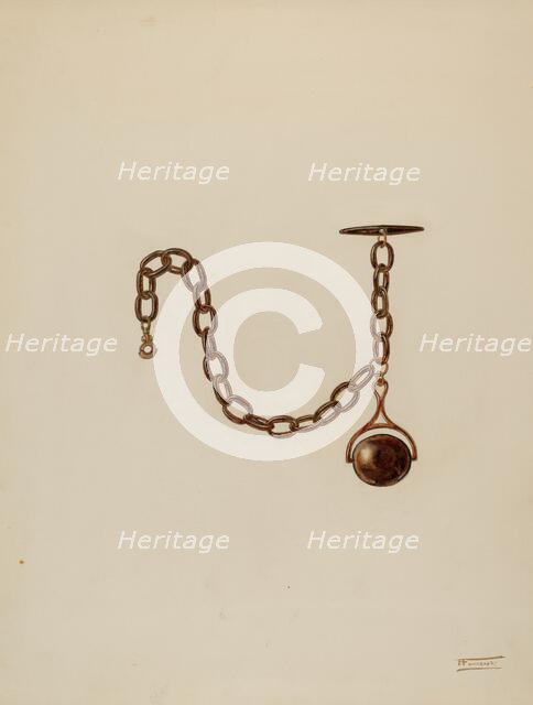 Watch Chain, c. 1939. Creator: Frank Fumagalli.