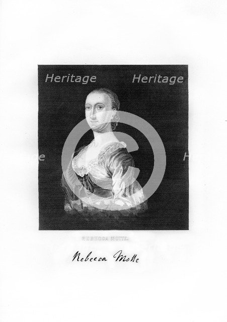Rebecca Brewton Motte, American patriot and plantation owner, 1872. Artist: Unknown