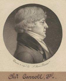Charles Carroll, Jr., 1800. Creator: Charles Balthazar Julien Févret de Saint-Mémin.