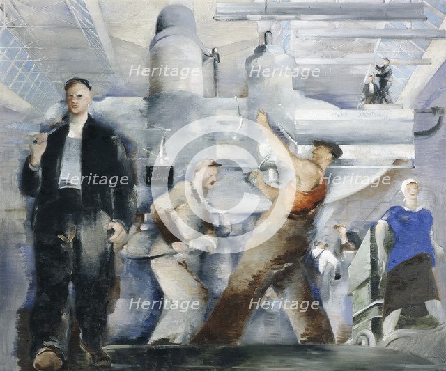 The Mounting of a workshop, 1932.