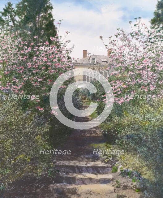"Old Acres," Robert Low Bacon house, Old Westbury, New York, 1921. Creator: Frances Benjamin Johnston.
