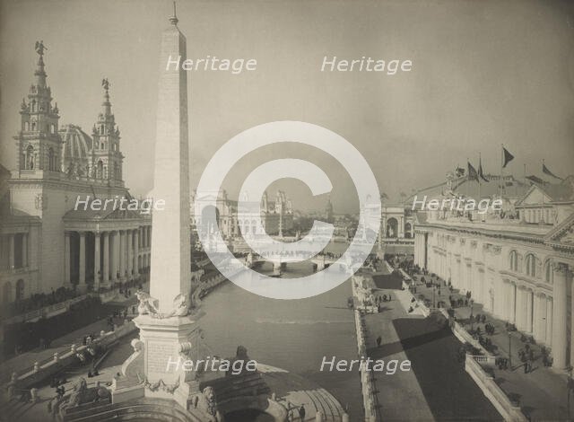 World's Columbian Exposition, Chicago, Illinois, 1893. Creator: Frances Benjamin Johnston.