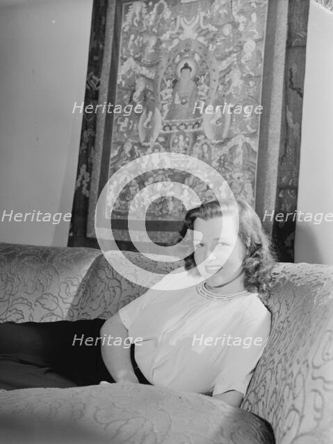 Portrait of Jo Stafford, New York, N.Y.(?), ca. July 1946. Creator: William Paul Gottlieb.