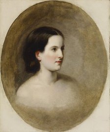 Portrait of Jane Breckenridge, 1830-1878. Creator: Alfred Jacob Miller.