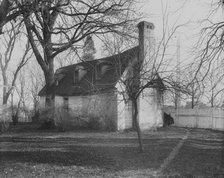 Burn's cottage (earliest building on site of D.C.), between c1889 and 1894. Creator: Frances Benjamin Johnston.