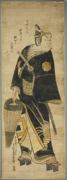 The Actor Ichikawa Ebizo I as Sukeroku, c. 1749. Creator: Okumura Masanobu.