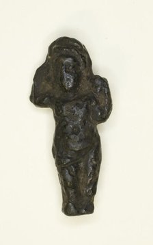 Amulet in the Shape of a Female Figure, possibly the Goddess Isis (?), Egypt, Roman Period (?) (30 B Creator: Unknown.