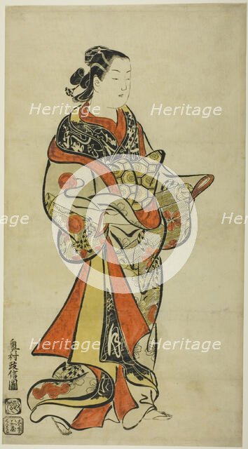 Standing Courtesan, 1710s. Creator: Okumura Masanobu.