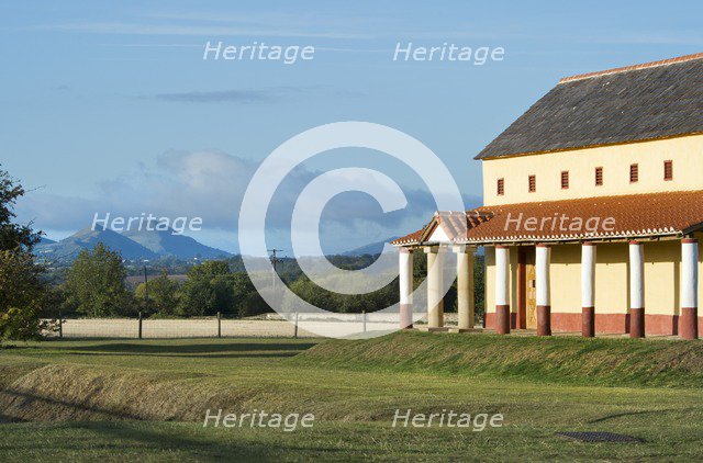 Wroxeter Roman City, Shropshire, c2000-c2017. Artist: Peter Williams.