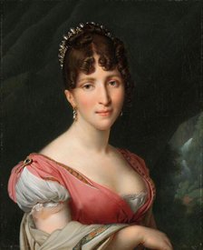 Portrait of Hortense de Beauharnais, Queen of Holland, c.1805-c.1809. Creator: Girodet de Roucy-Trioson.