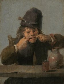 Youth Making a Face, c. 1632/1635. Creator: Adriaen Brouwer.