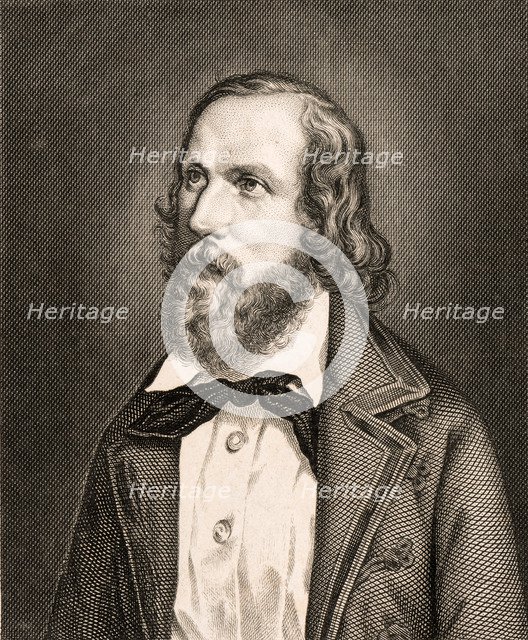 Portrait of Friedrich Hecker (1811-1881), c1850.