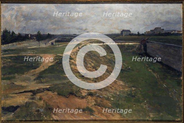 View of the Fort at Vanves, c1880. Creator: Rene Billotte.