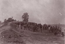 Outer Confederate Line, Petersburg, Captured June 15, 1864, 1864. Creator: Tim O'Sullivan.