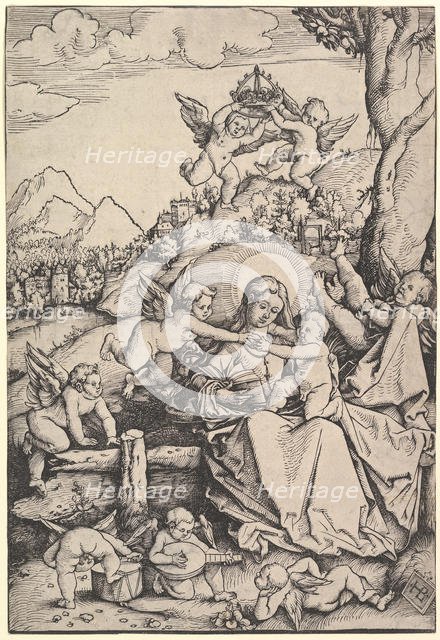 The Virgin and Child with Eight Angels in a Landscape, 1511. Creator: Hans Baldung.