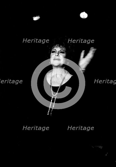 Annie Ross, Pizza On The Park, London, June 1993.  Artist: Brian O'Connor.