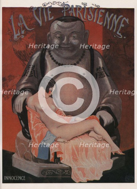 Innocence. La Vie Parisienne Magazine Cover, 1925. Artist: Léonnec, Georges (1881-1940)