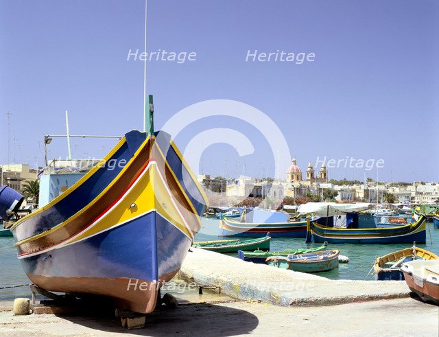 Marsaxlokk harbour, Malta