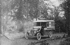 American Ambulance Field service in Woevre Forest, between c1915 and 1918. Creator: Bain News Service.
