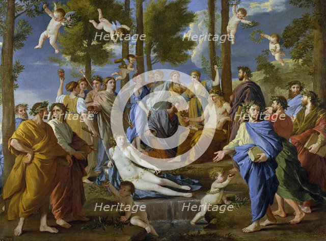Parnassus, 1631. Artist: Poussin, Nicolas (1594-1665)