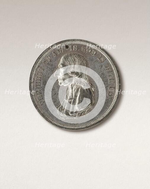 The Best of All, God Is with Us (John Wesley medal), before 1913. Creator: William H Key.