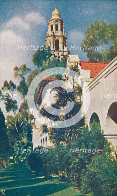 'Palace of Science and California Tower', c1935. Artist: Unknown.