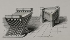 Different seats, 1877. After 14th and 15th century miniatures.  Creator: Unknown.