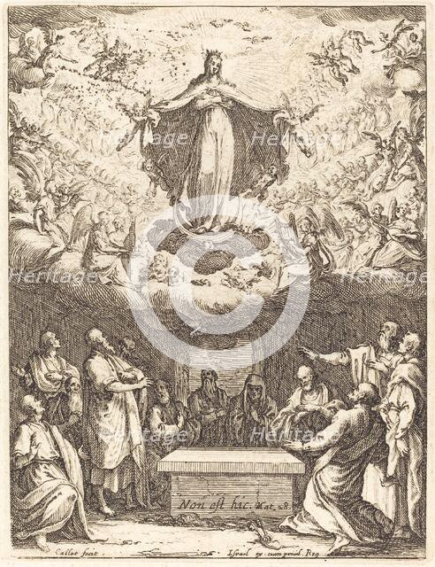 The Assumption of the Virgin. Creator: Jacques Callot.